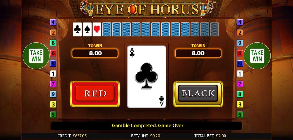 Eye of Horus Slot Bonus Games