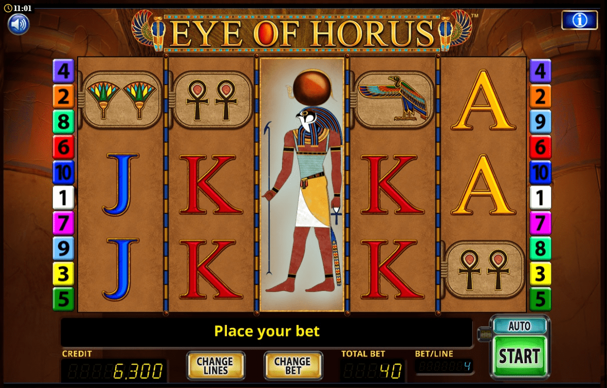 Eye of Horus Free Slots