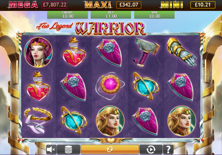 Fae Legend Warrior Jackpot Gameplay