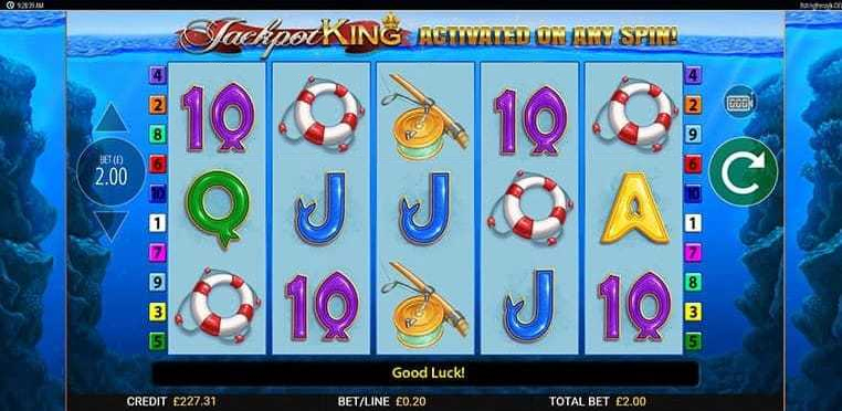 Fishin Frenzy Jackpot King Slots