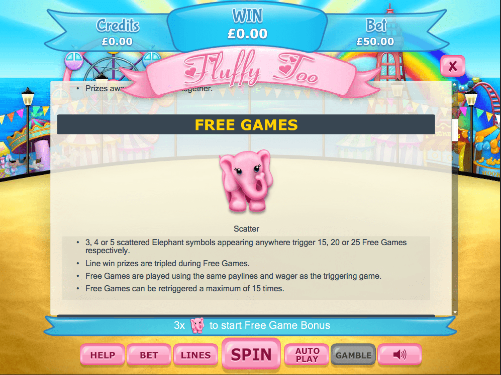 Fluffy Too Slots Logo