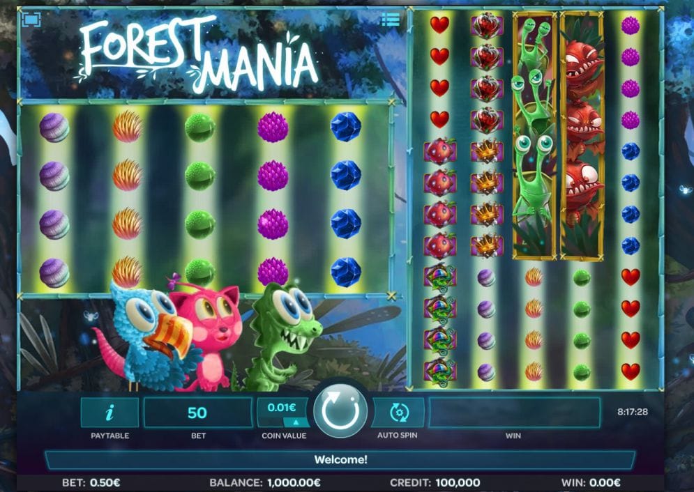 forest mania slot casino game