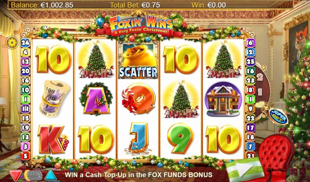 Foxin' Wins Christmas Free Slots