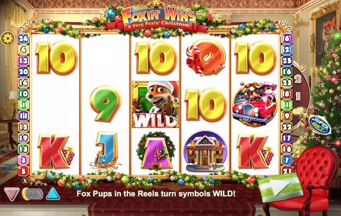 Foxin' Wins Christmas Slots Game