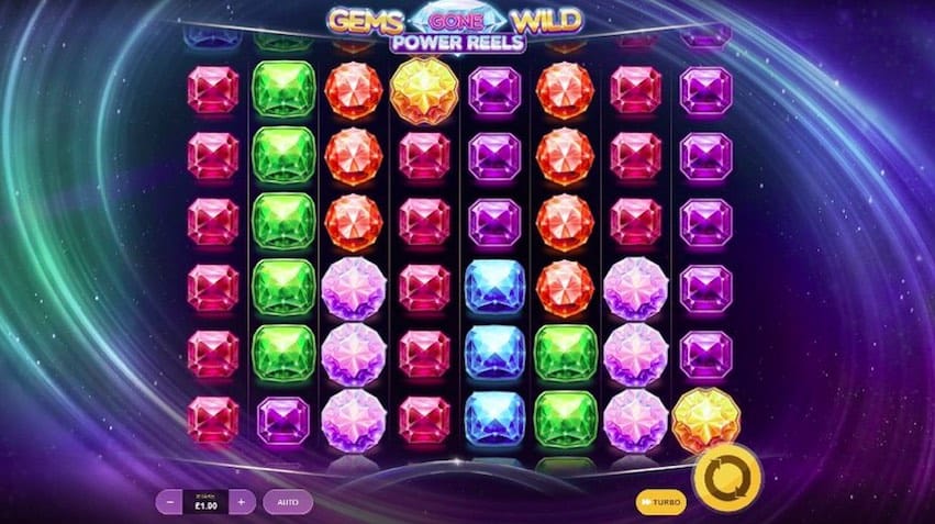 Gems Gone Wild Power Reels Slots Online