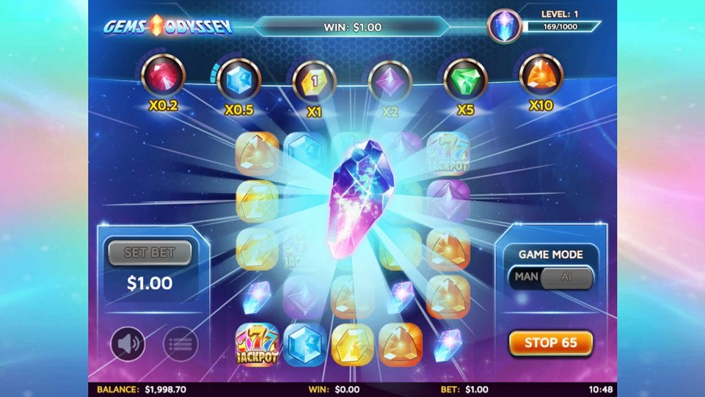 Gems Odyssey Slot Mega Reel