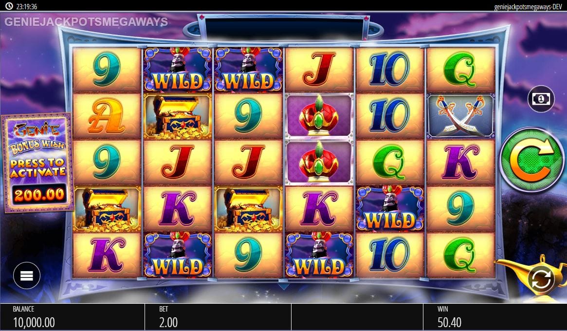 Genie Jackpots Megaways Slot