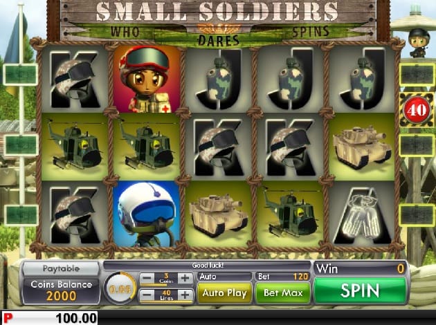 Small soldiers slots Online