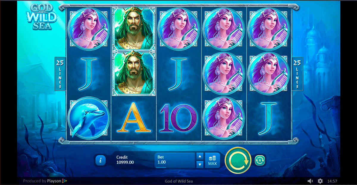 God of Wild Sea Slot UK