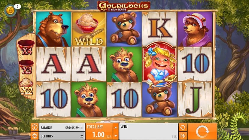 Goldilocks Slot Gameplay Mega Reel