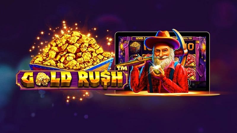 Gold Rush Slot Mega Reel Banner