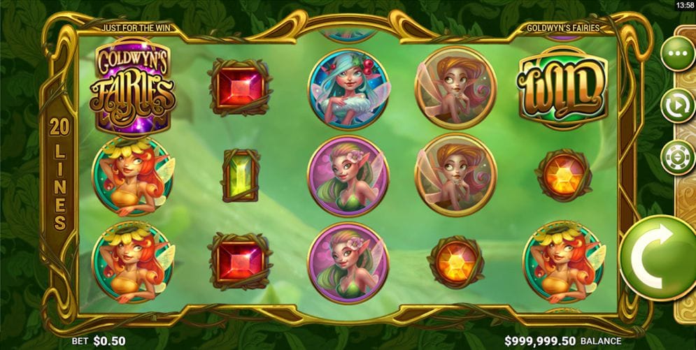 Goldwyn's Fairies Slot UK Game Play