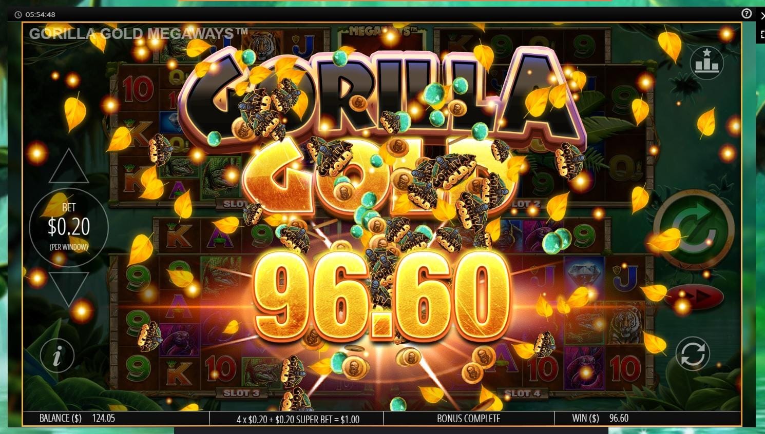 Gorilla Gold MegaWays Gold Win