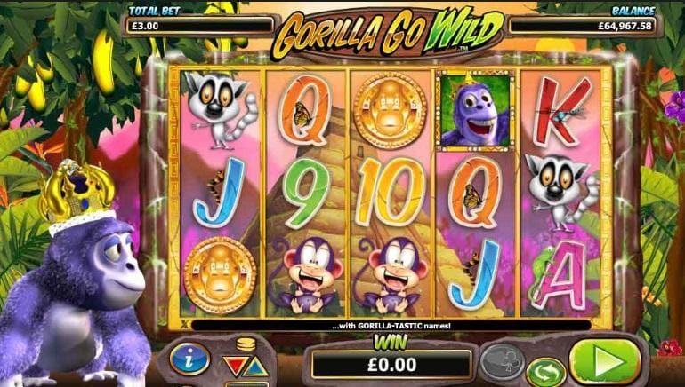 Gorilla Go Wild Slot UK