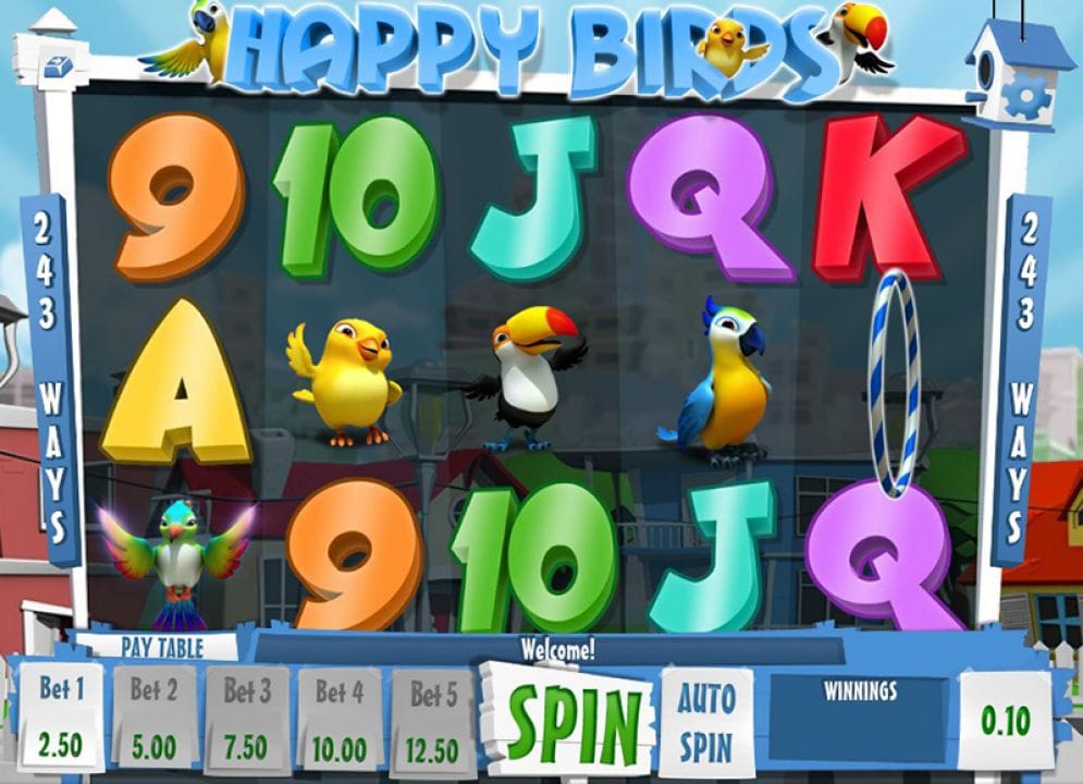 Happy Birds Slot Casino Game