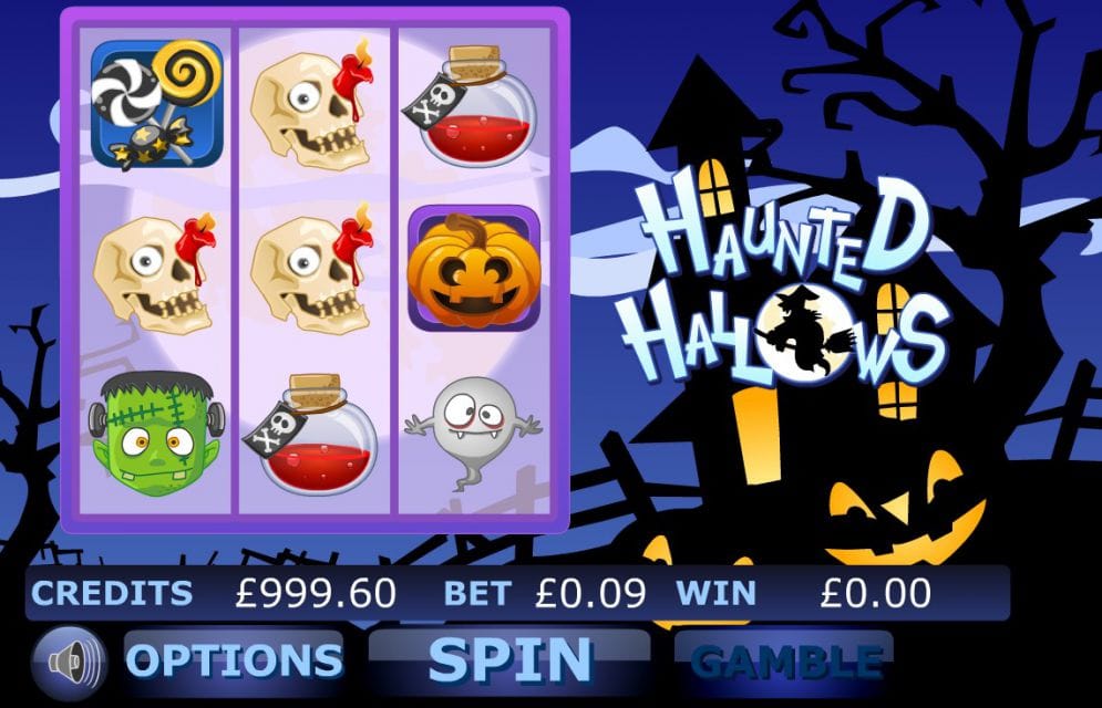 Haunted Hallows Slot UK Game Play