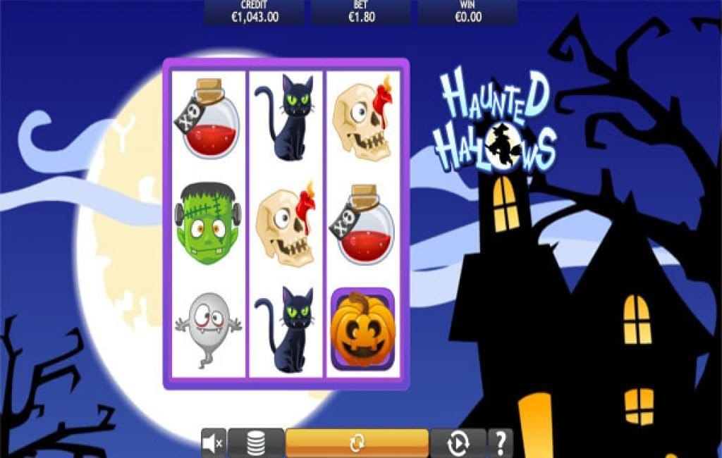 Haunted Hallows Casino Game Play