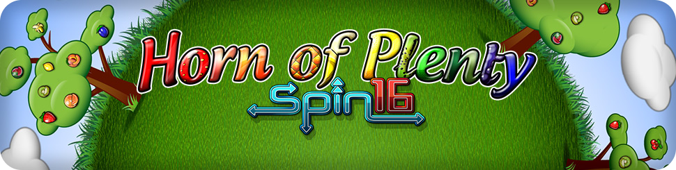 Horn of Plenty Spin 16 Slot Mega Reel