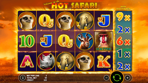 Hot Safari Slot UK Casino