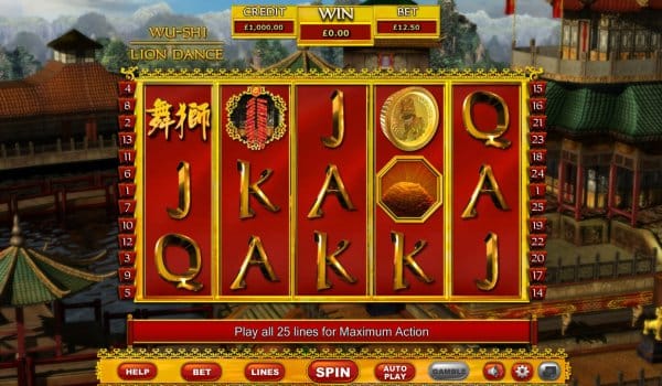 wu-shi lion dance slots uk