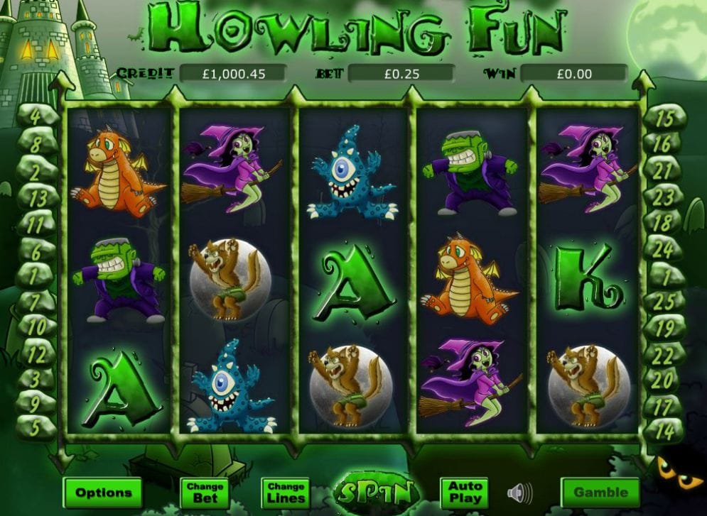 Howling Fun Slot Casino Game