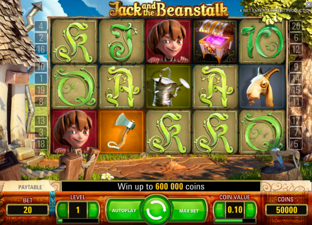 Jack and the Beanstalk Slots Game