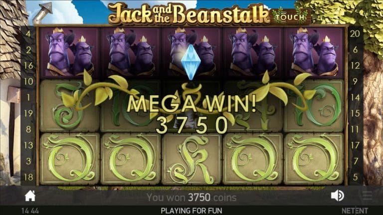 Jack and the Beanstalk Slot win