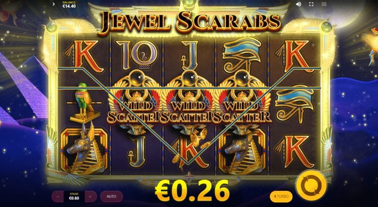 Jewel Scarabs Slot Online