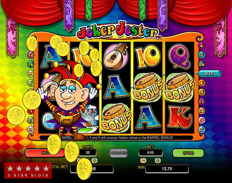 Joker Jester Casino Game Big Win