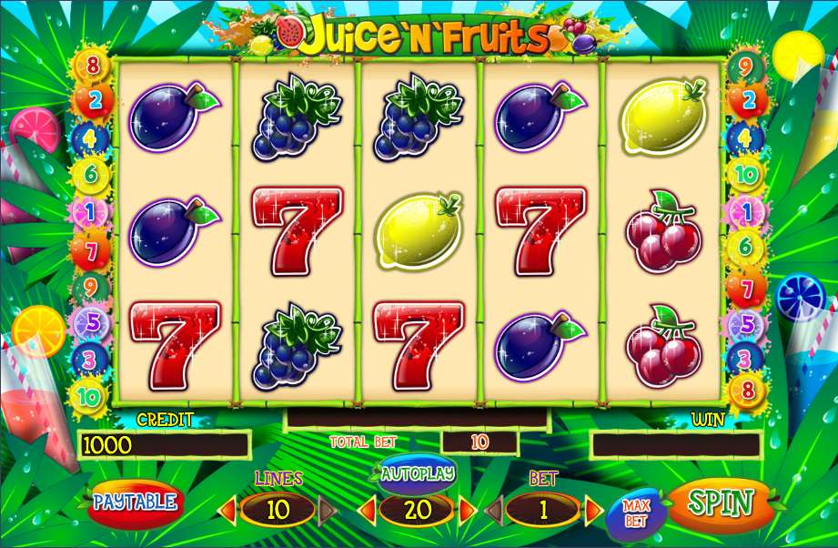 Juice'n'Fruits Slot Online Casino