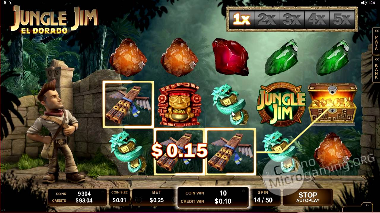 Jungle Jim El Dorado Casino Game Play