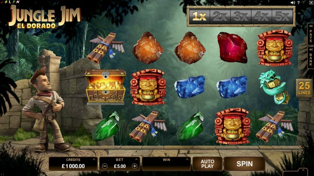 Jungle Jim - El Dorado Casino Slot