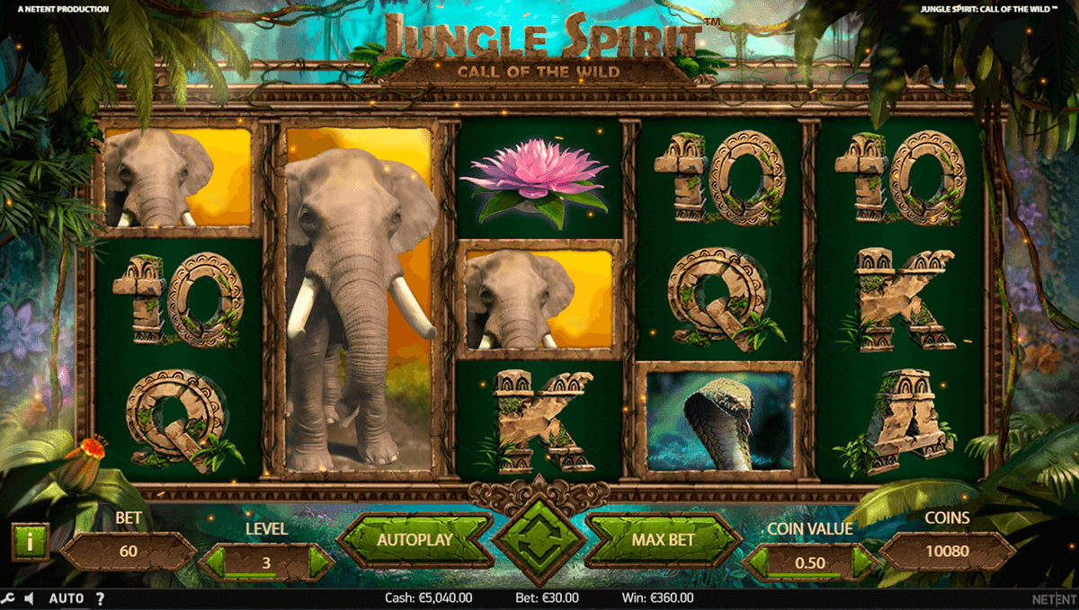 Jungle Spirit Slots Casino Game