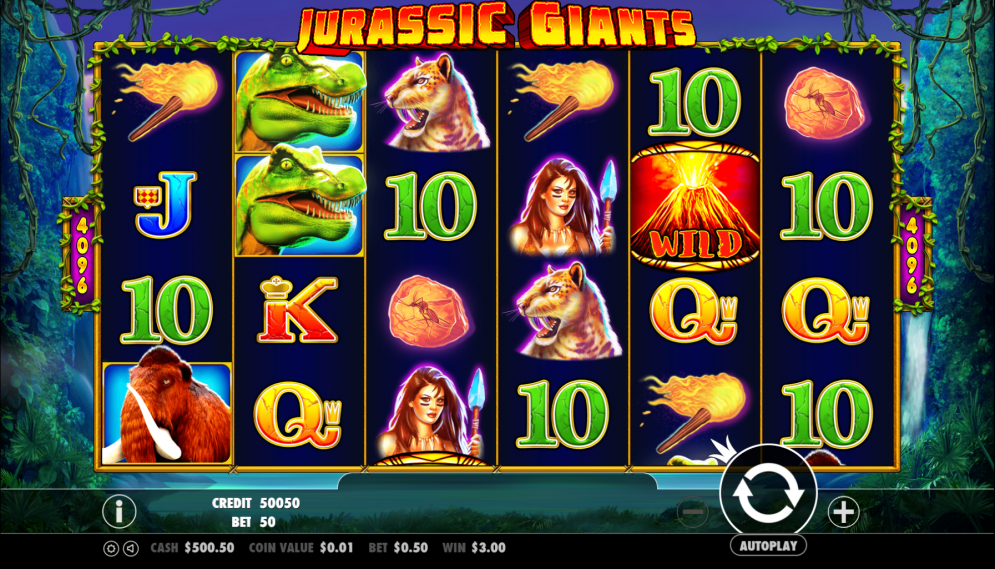 Jurassic Giants Slots UK Casino