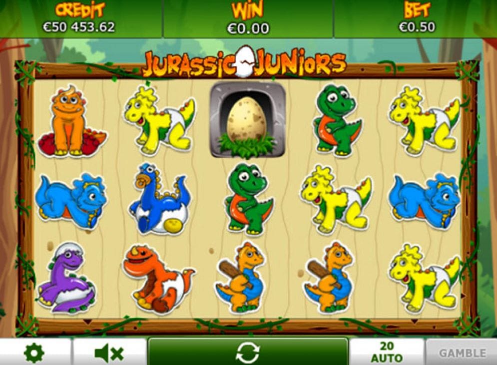 Jurassic Juniors Slots Casino