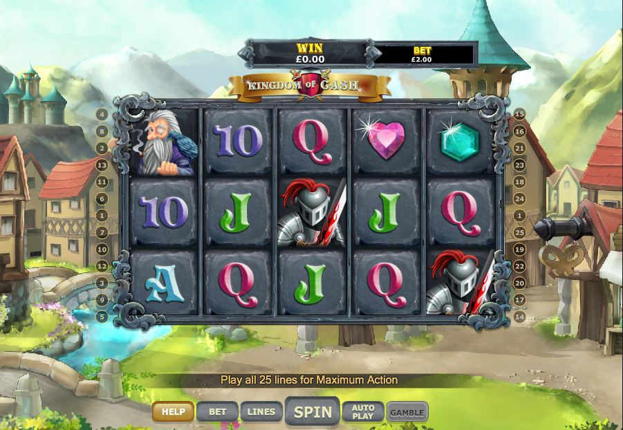 Kingdom of Cash Slots UK Game