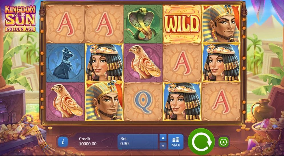 Kingdom of the Sun: Golden Age Slots UK