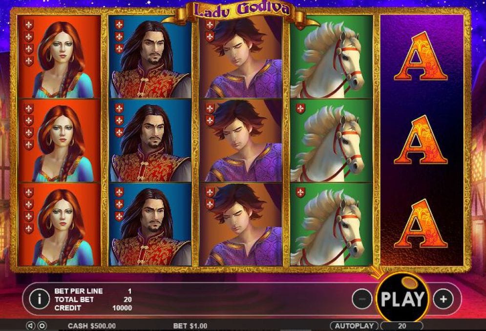 Lady Godiva Slots Game