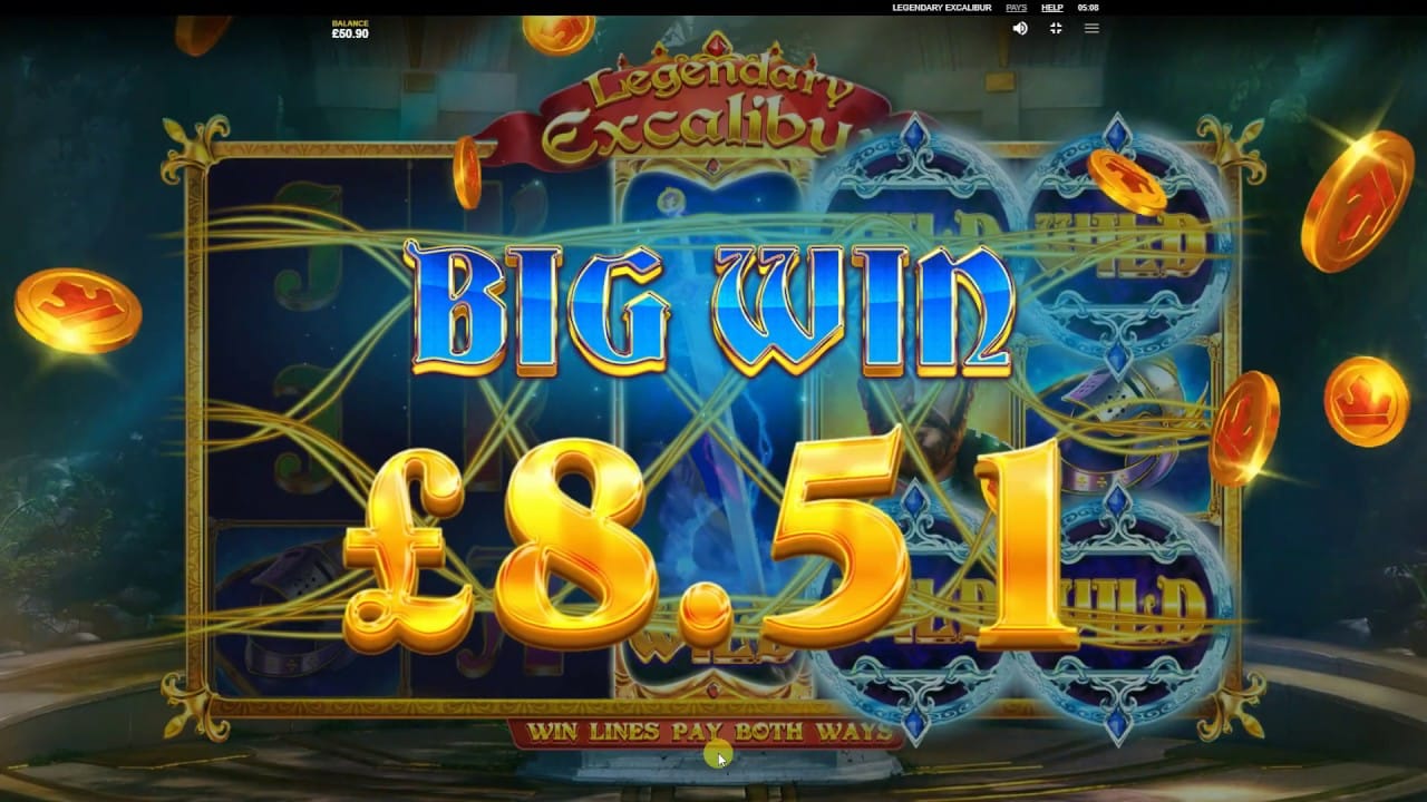 Legendary Excalibur Big Win