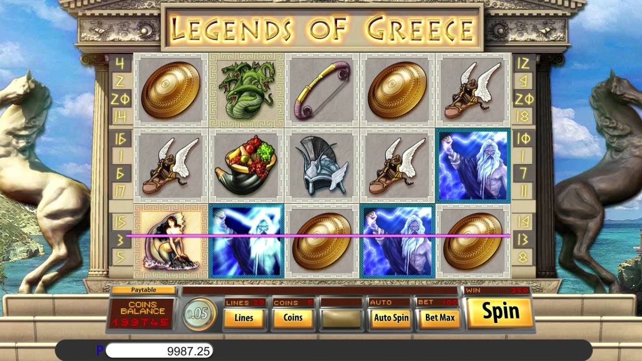 Legends of Greece Game Play