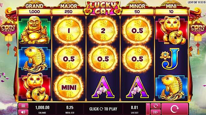 Lucky Cat Slots Game