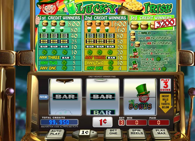 Lucky Irish Slot UK Bonus Features Image