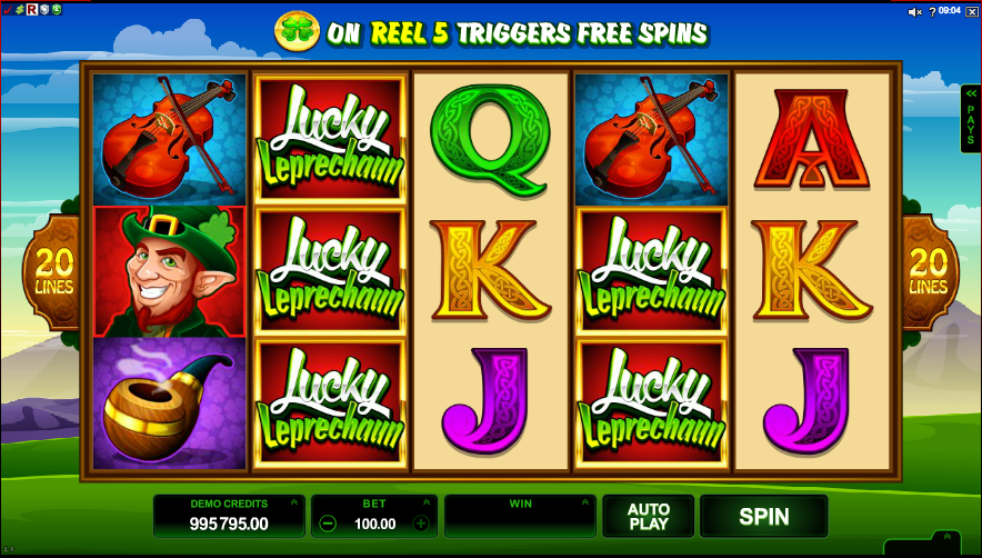 Lucky Leprechaun Slots UK