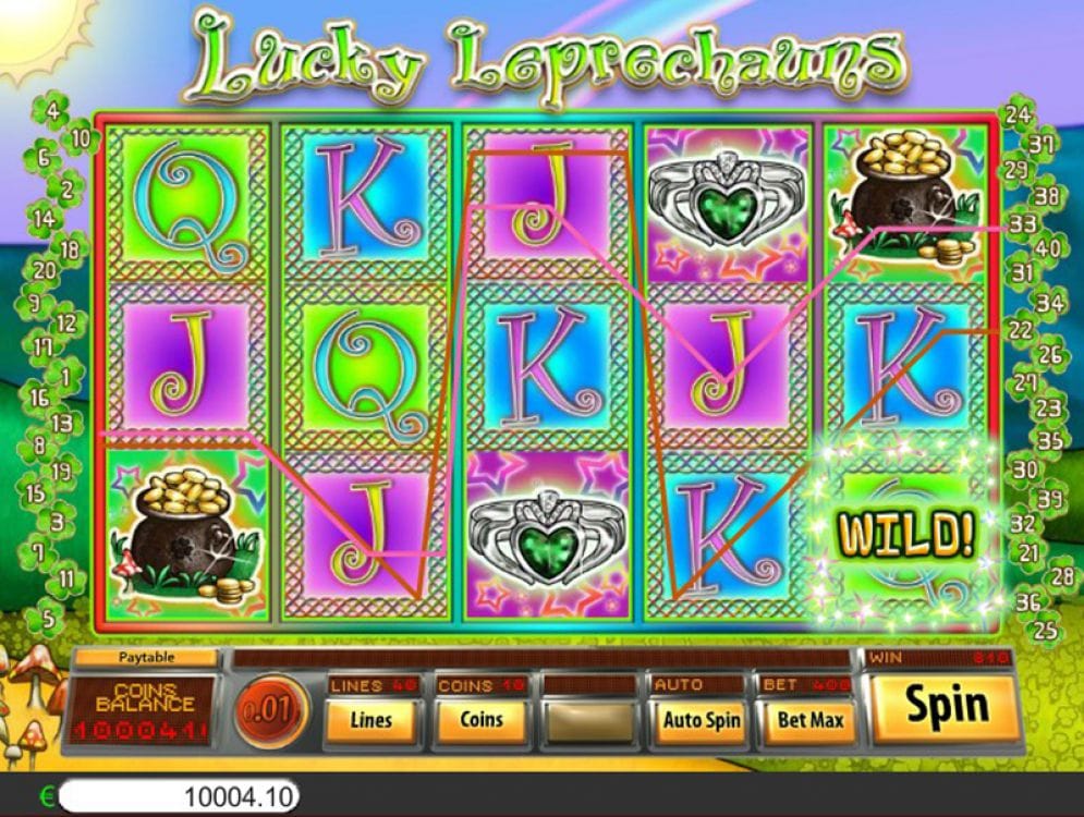 Lucky Leprechauns Slots Mega Reel