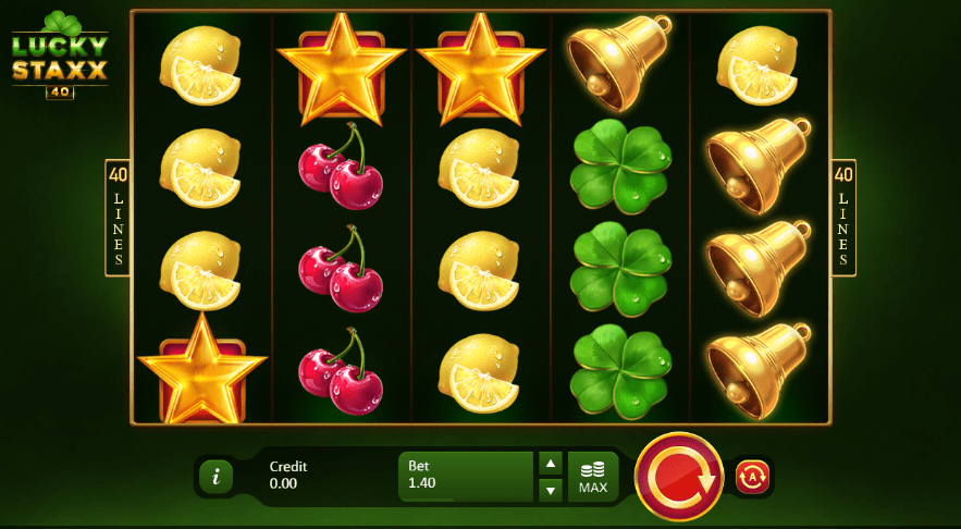 Lucky Staxx 40 Lines Gameplay