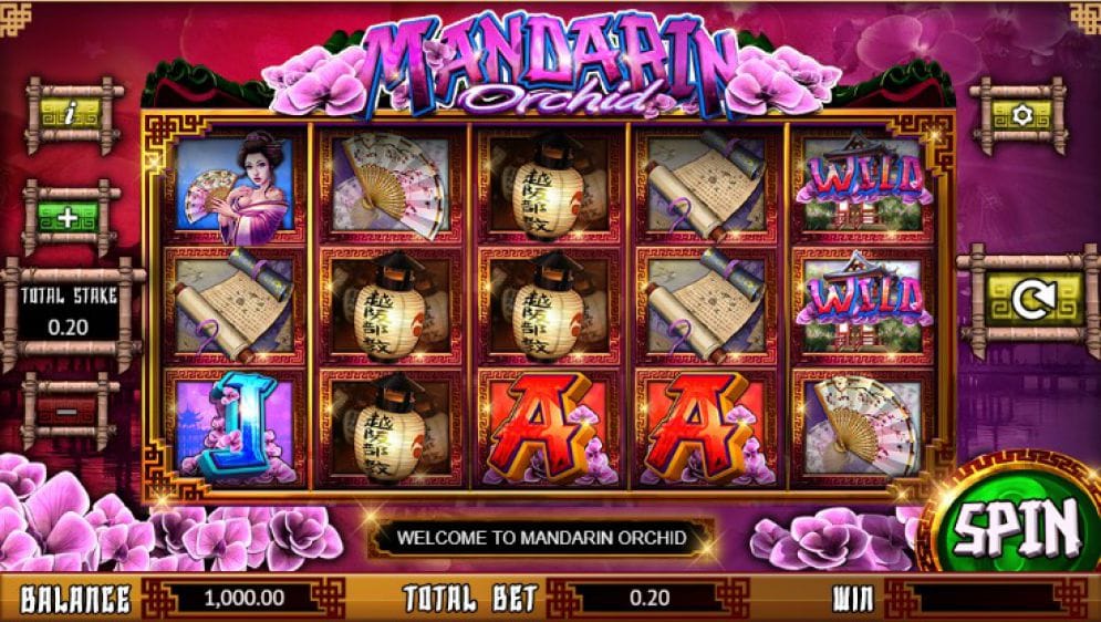 Mandarin Orchid Slots UK