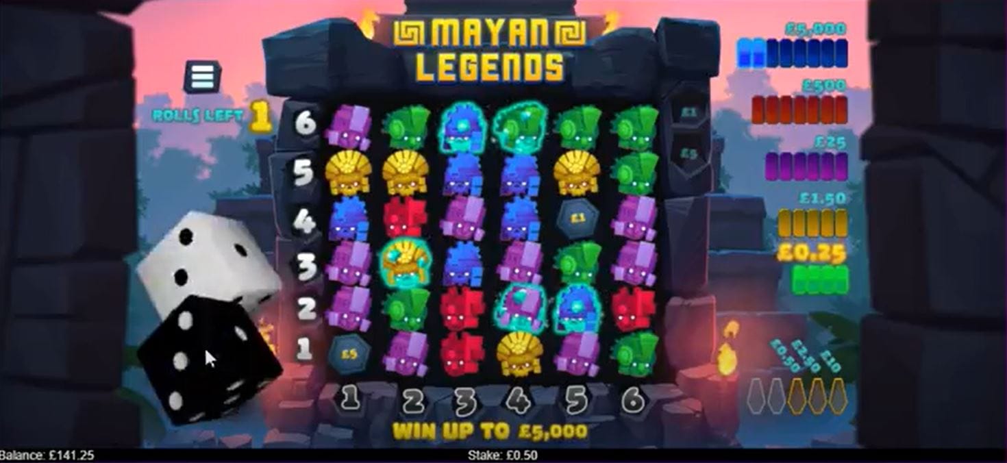 Mayan Legends Game Play