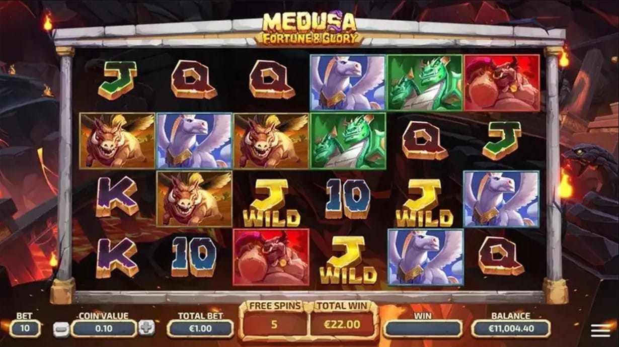 Medusa Fortune and Glory Slots Online