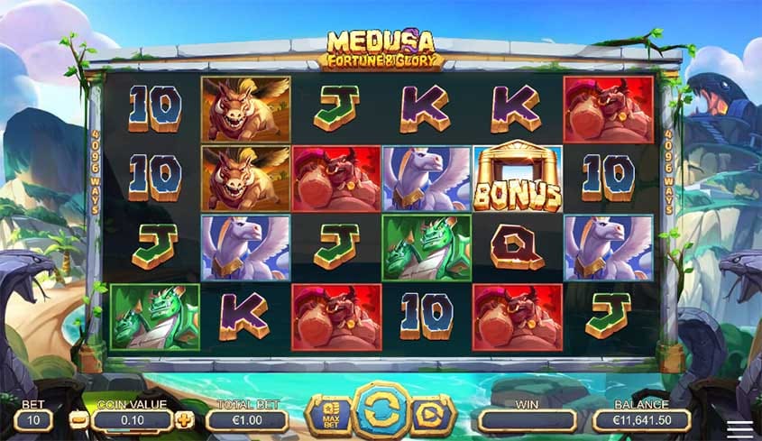 Medusa Fortune and Glory Slot Game