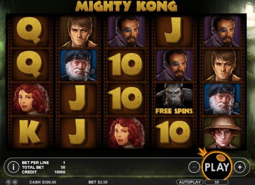 Mighty Kong Casino Games